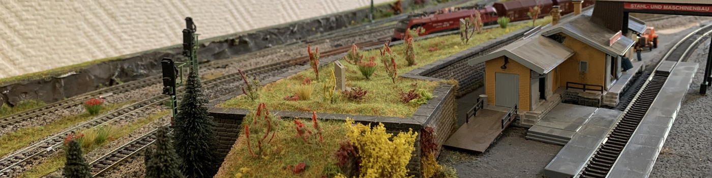 Modelleisenbahn Landschaft