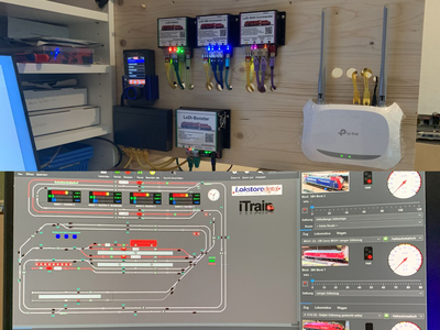 Digitale Steuerung: LoDi‑System mit iTrain‑Software im Einsatz